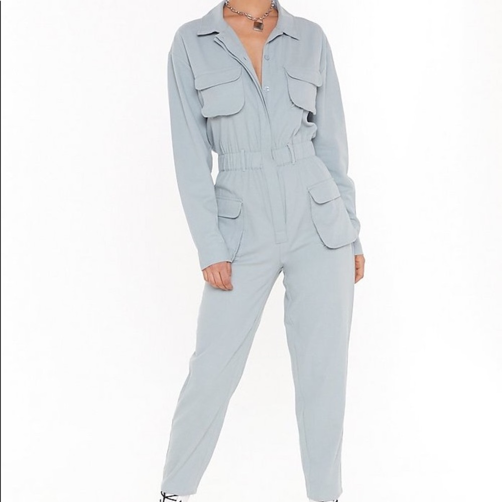 Blue Boiler Suit - Picture 2 of 4